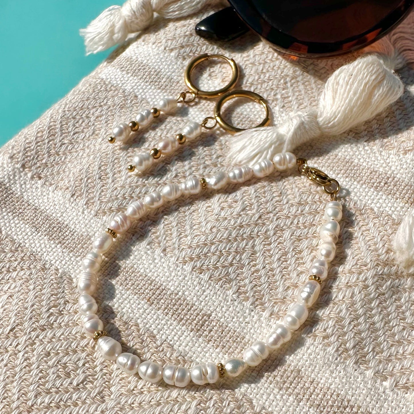 Bracelet perles d'eau douce
