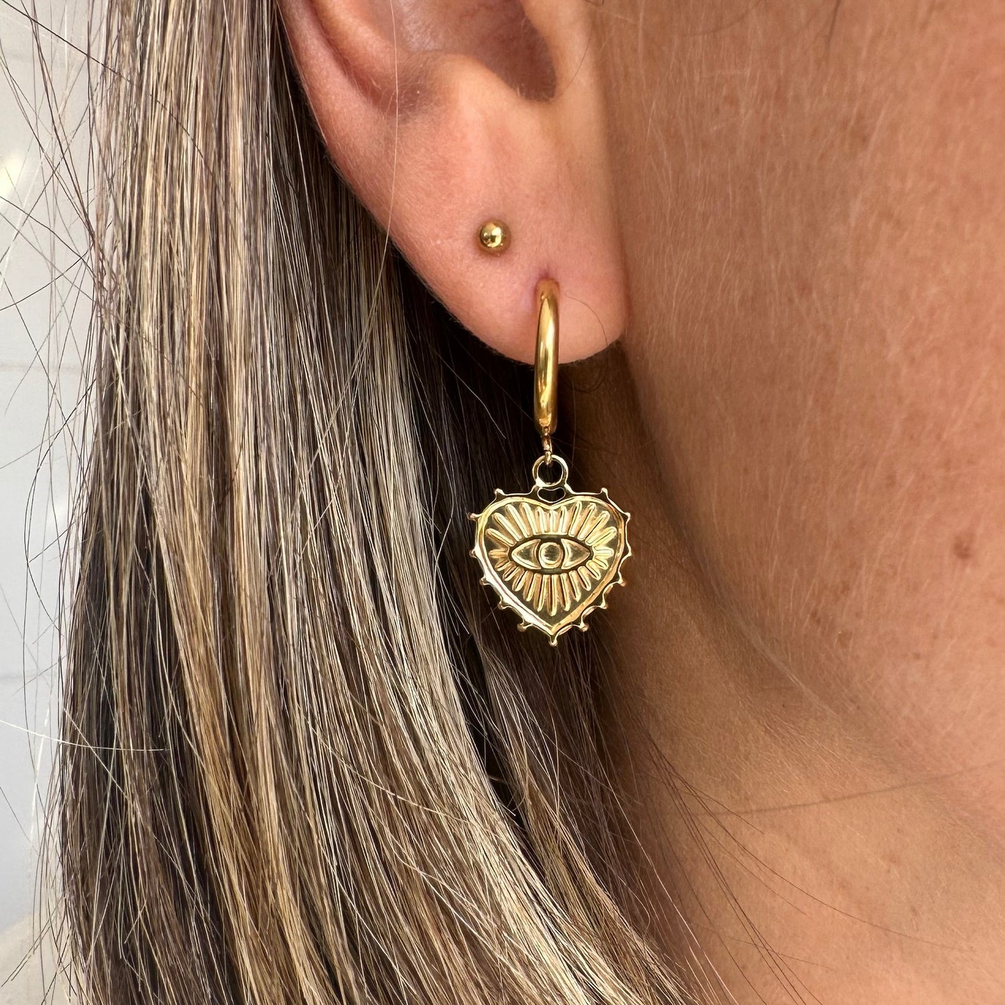 Boucles coeur mystique