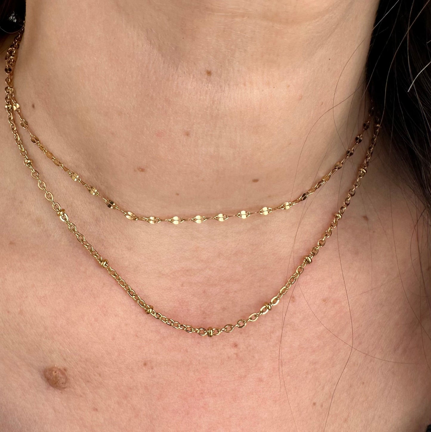 Collier double rang