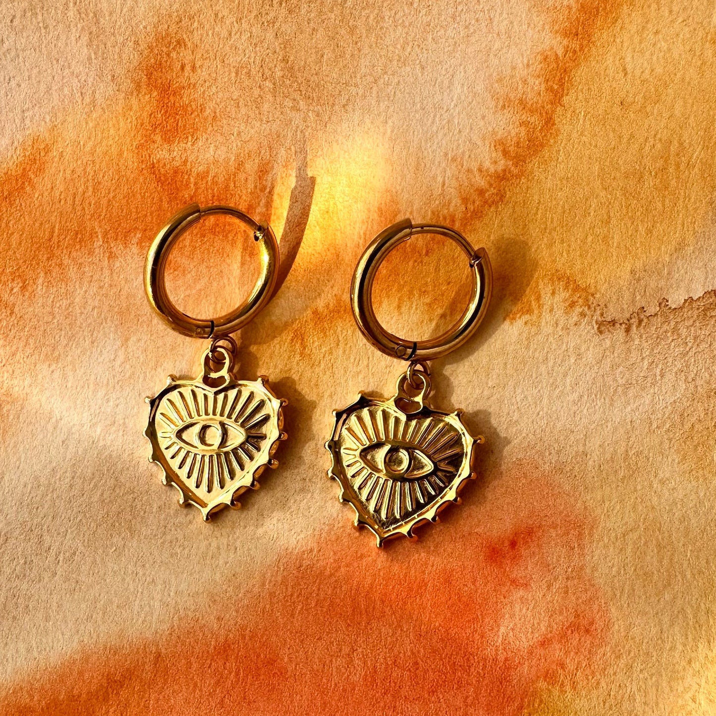 Boucles coeur mystique