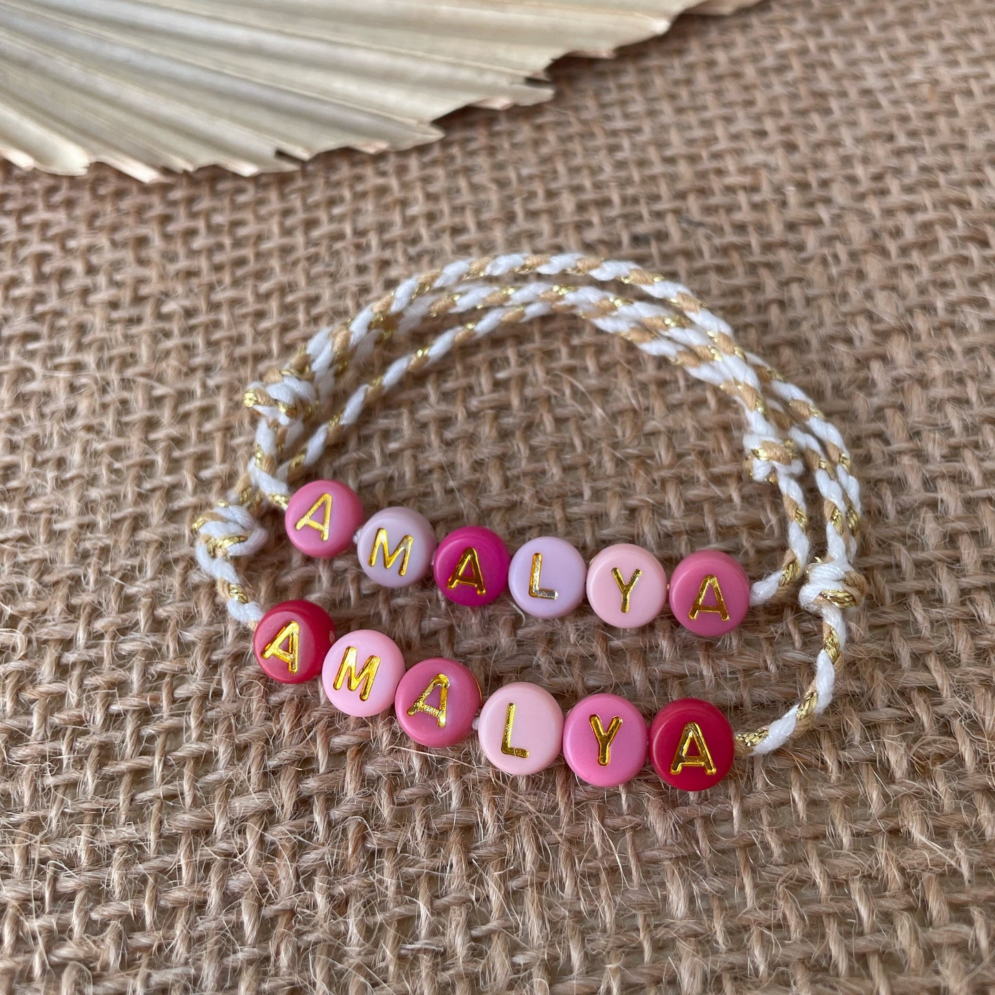 Bracelet fil personnalisé