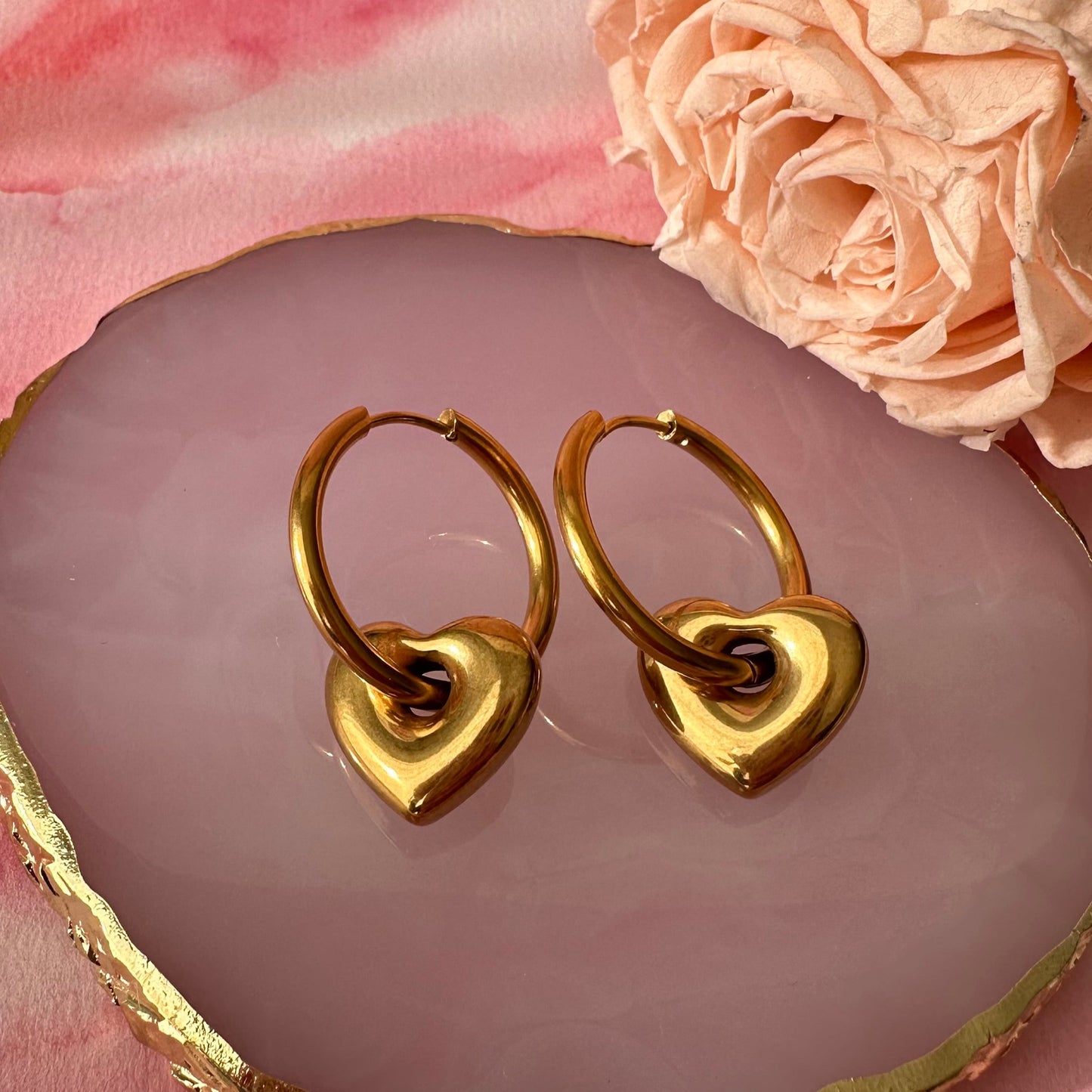 Boucles créoles forme