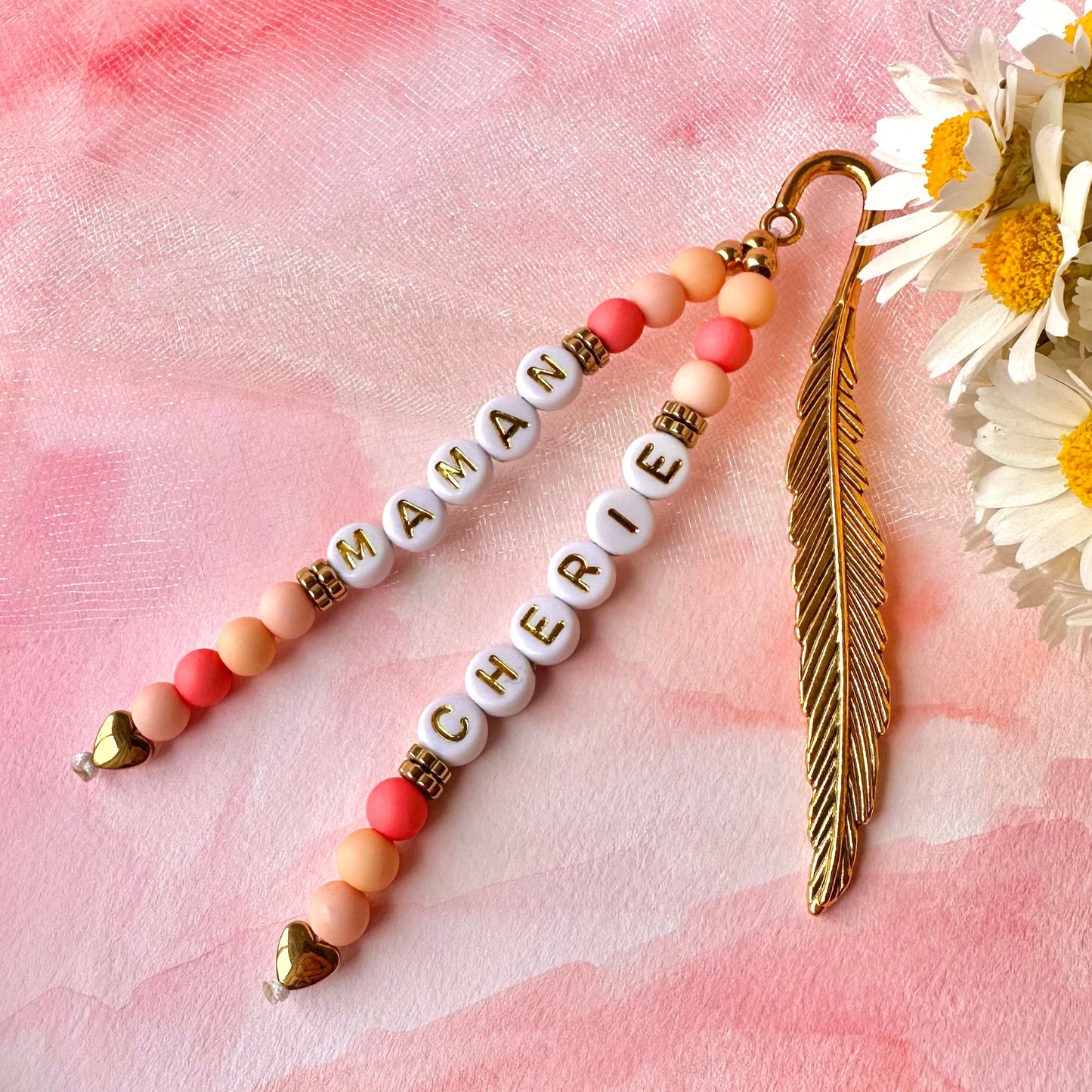 Marque Page perles rondes
