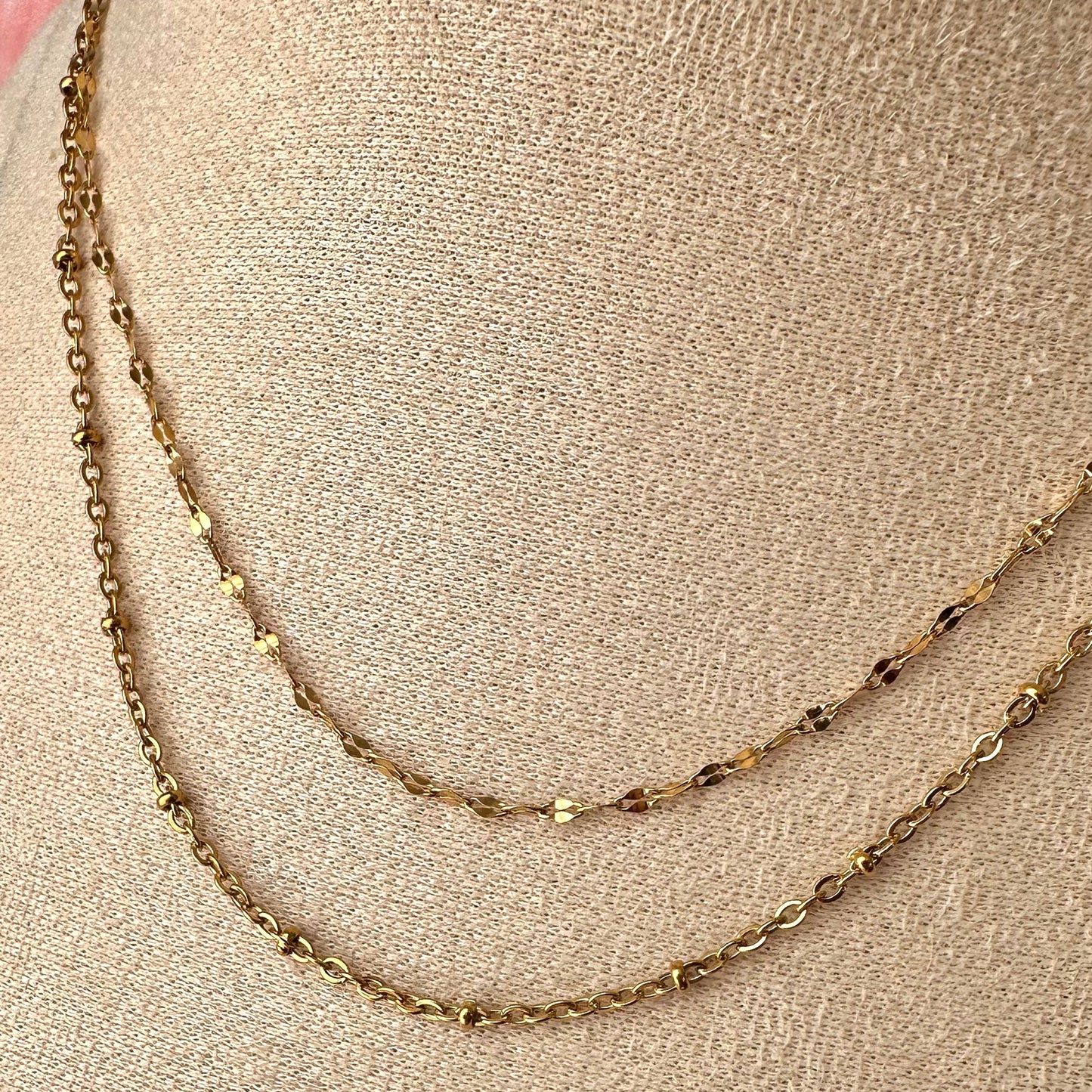Collier double rang