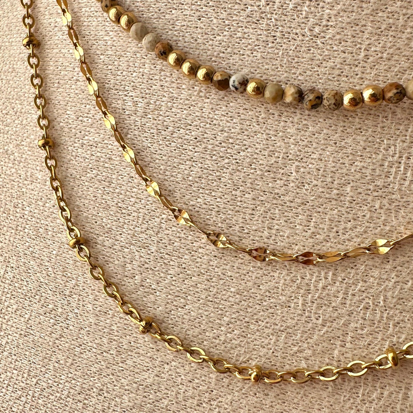 Collier pierre semi précieuse