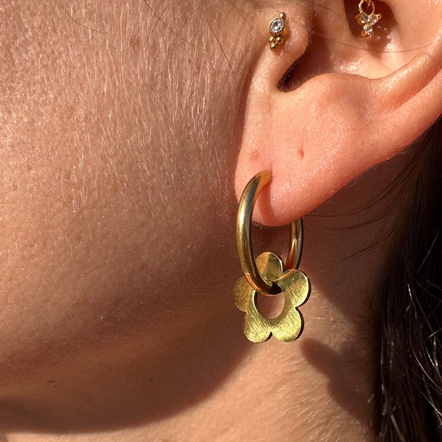 Boucles créoles forme
