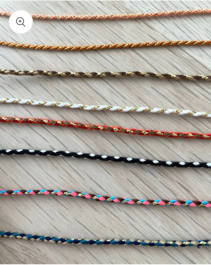 Bracelet fil oeil grec