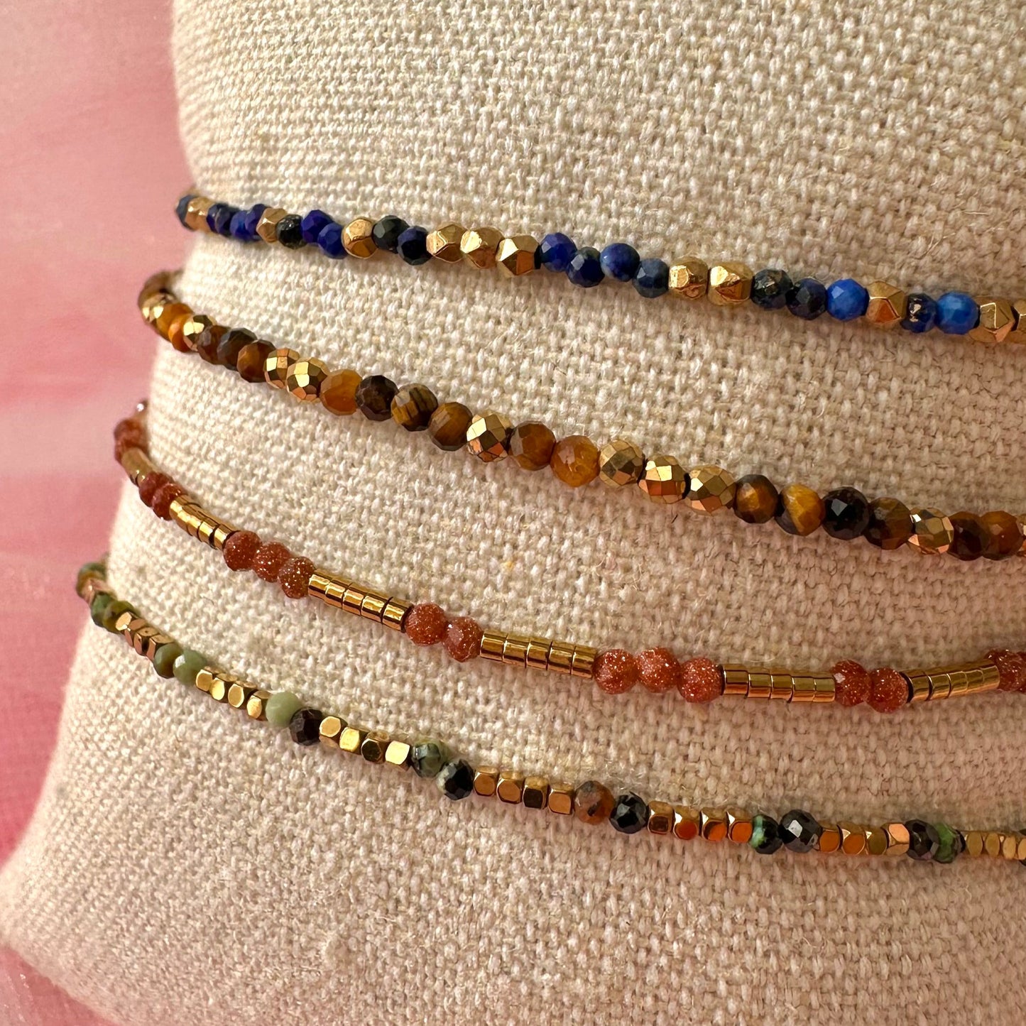 Bracelet pierre semi précieuse
