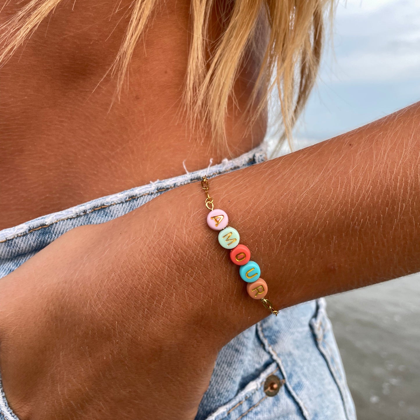 Bracelet chaine personnalisé