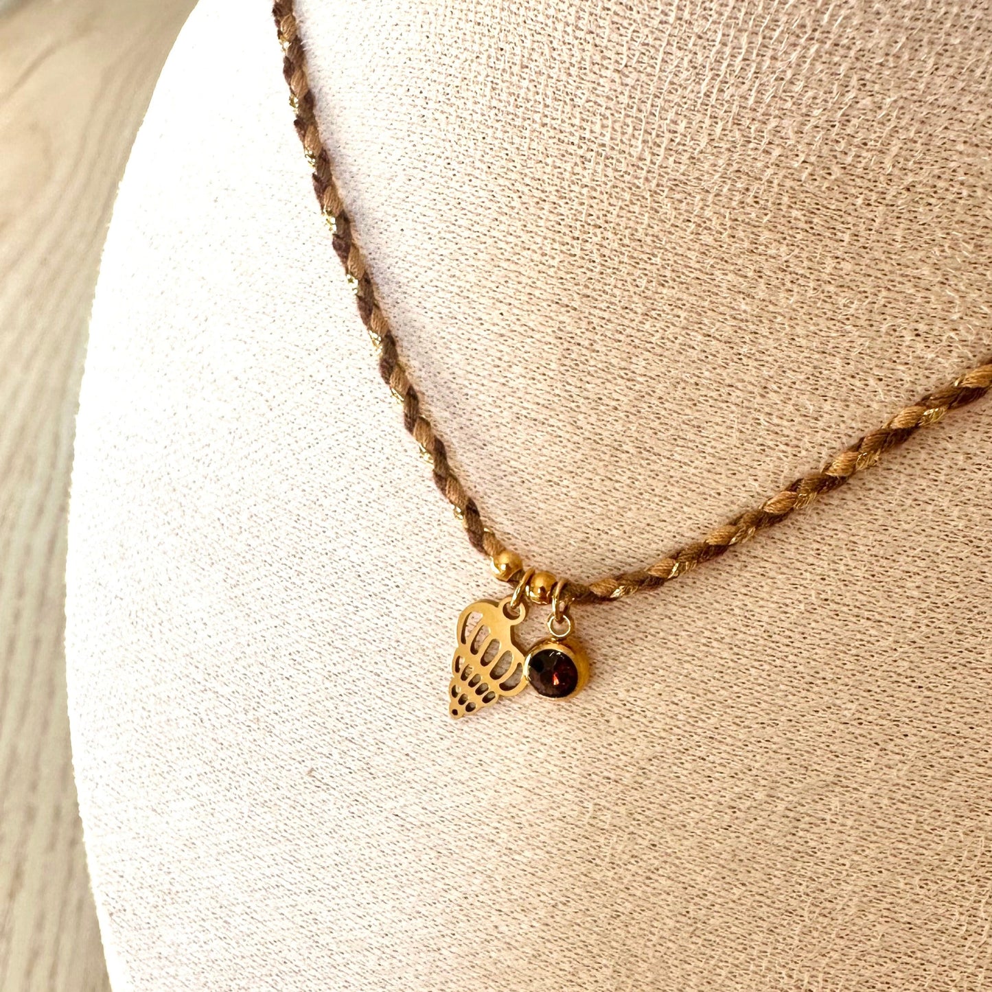 Collier cordon été
