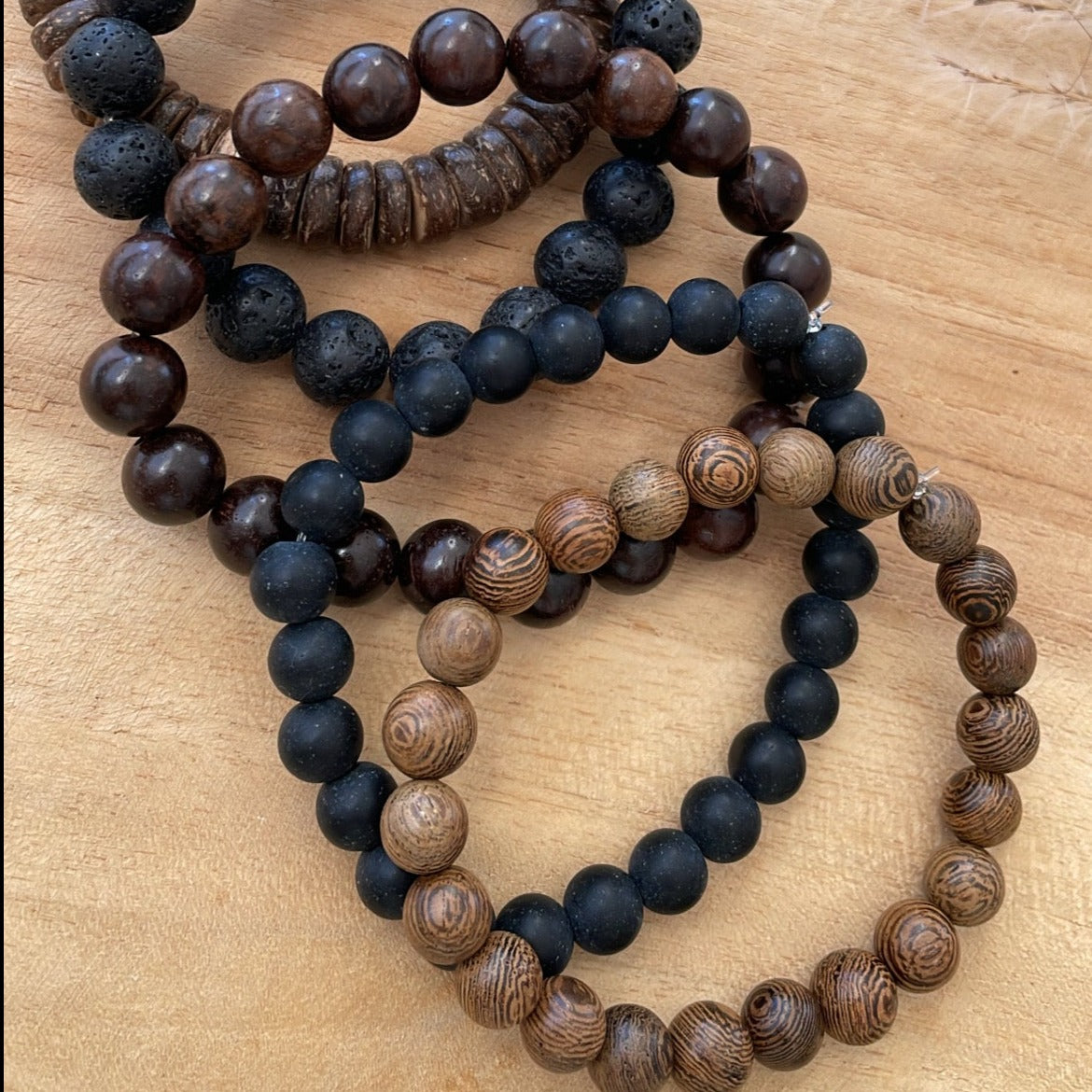 Bracelet perles homme