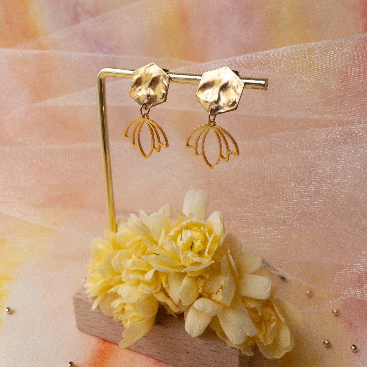 Boucles pendant acier inoxydable