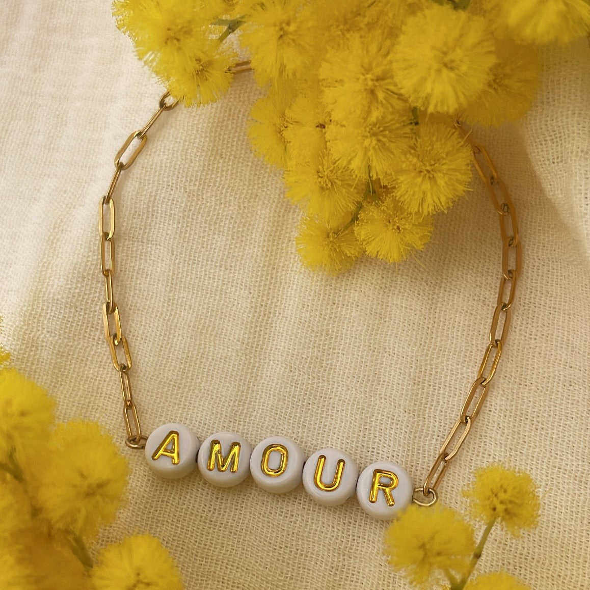 Bracelet chaine personnalisé