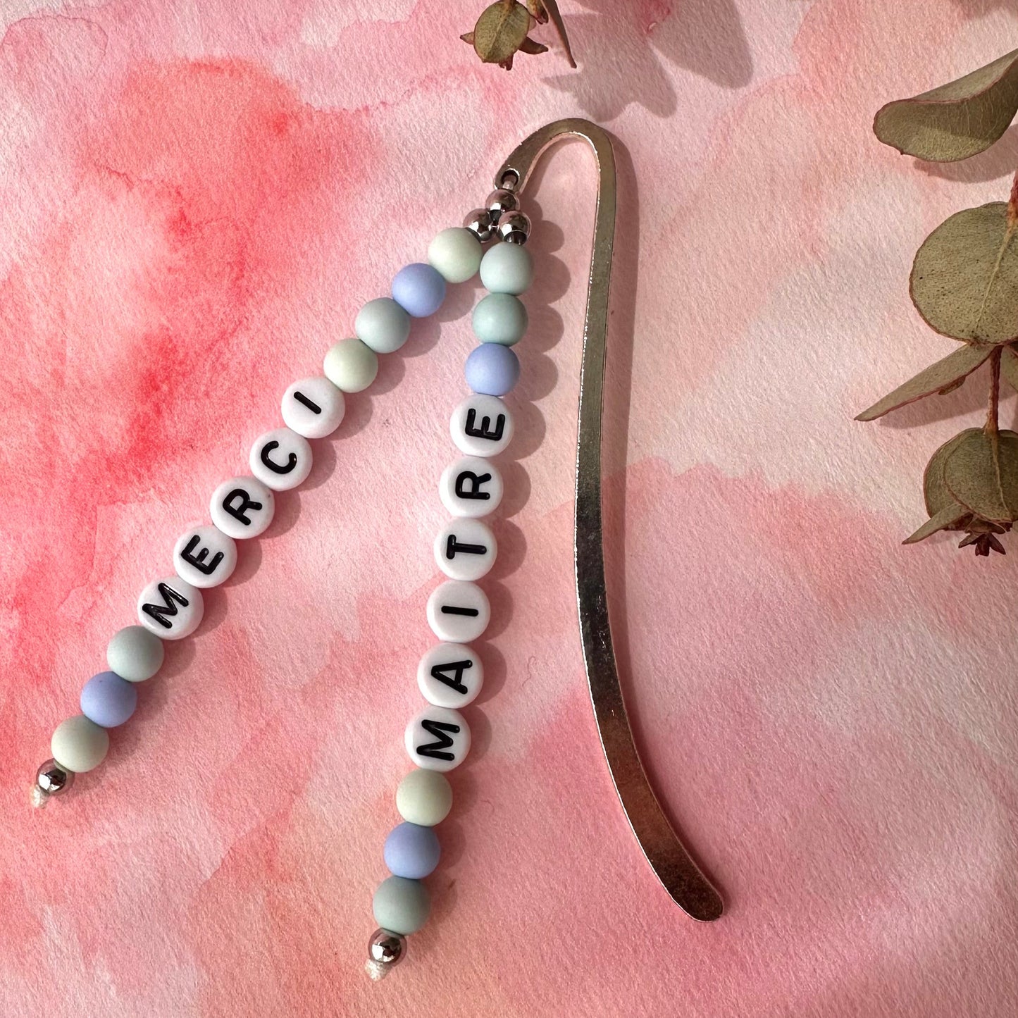 Marque Page perles rondes