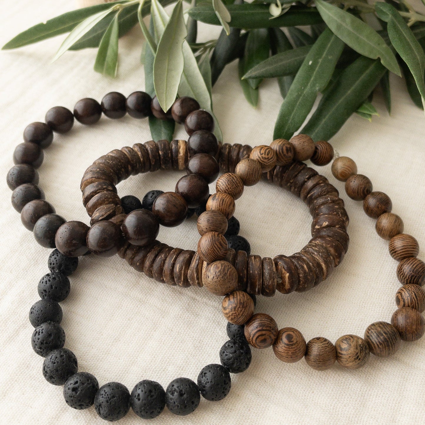 Bracelet perles homme