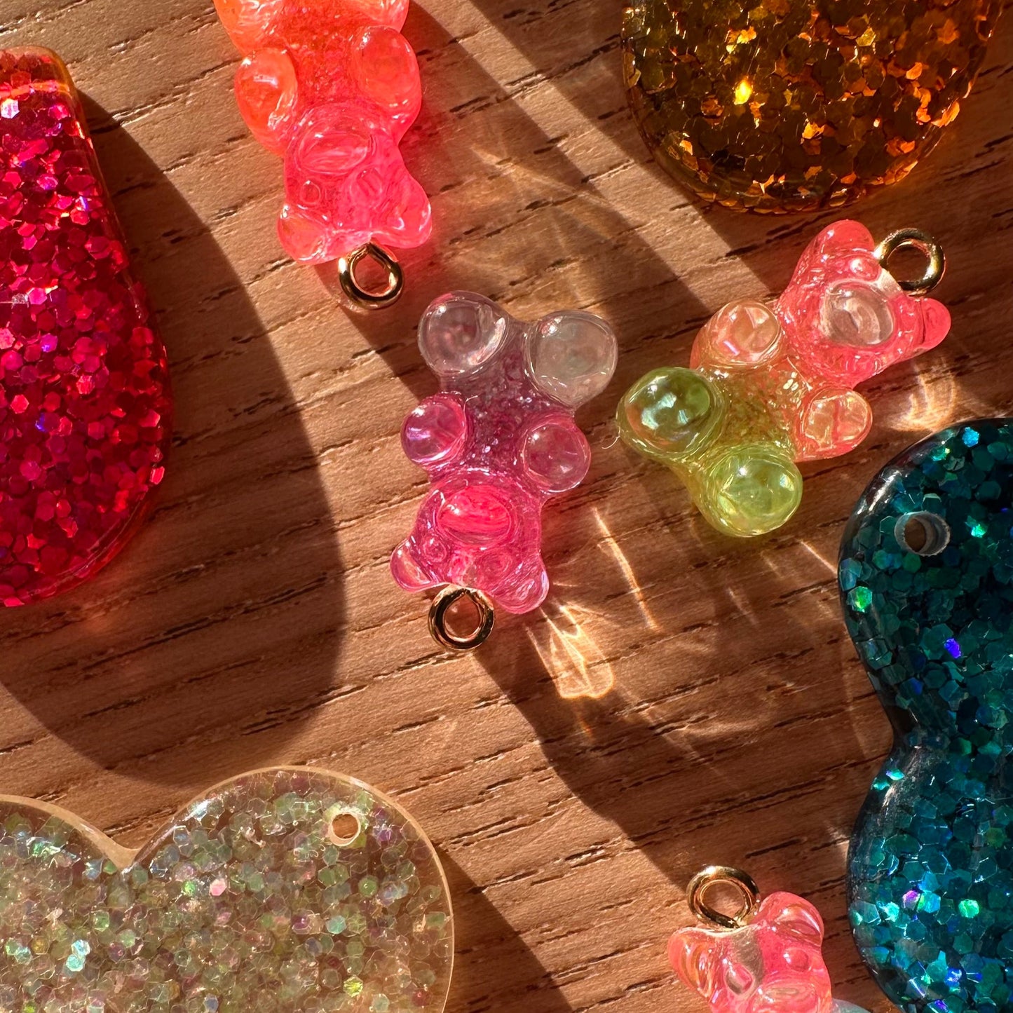 Porte-clés paillettes