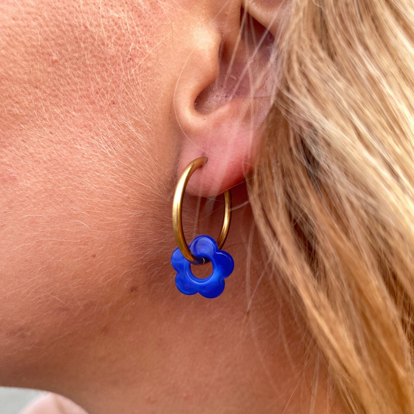 Boucles d'oreilles Fleurs