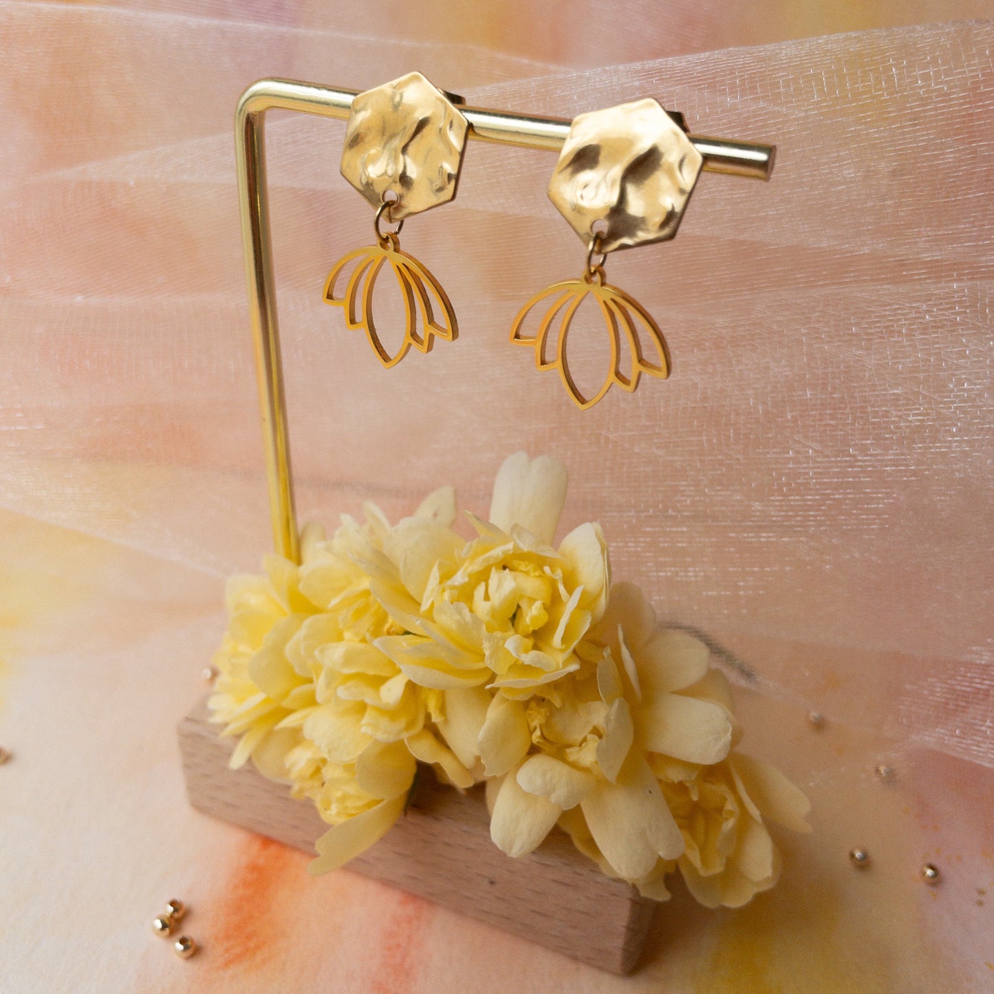 Boucles pendant acier inoxydable