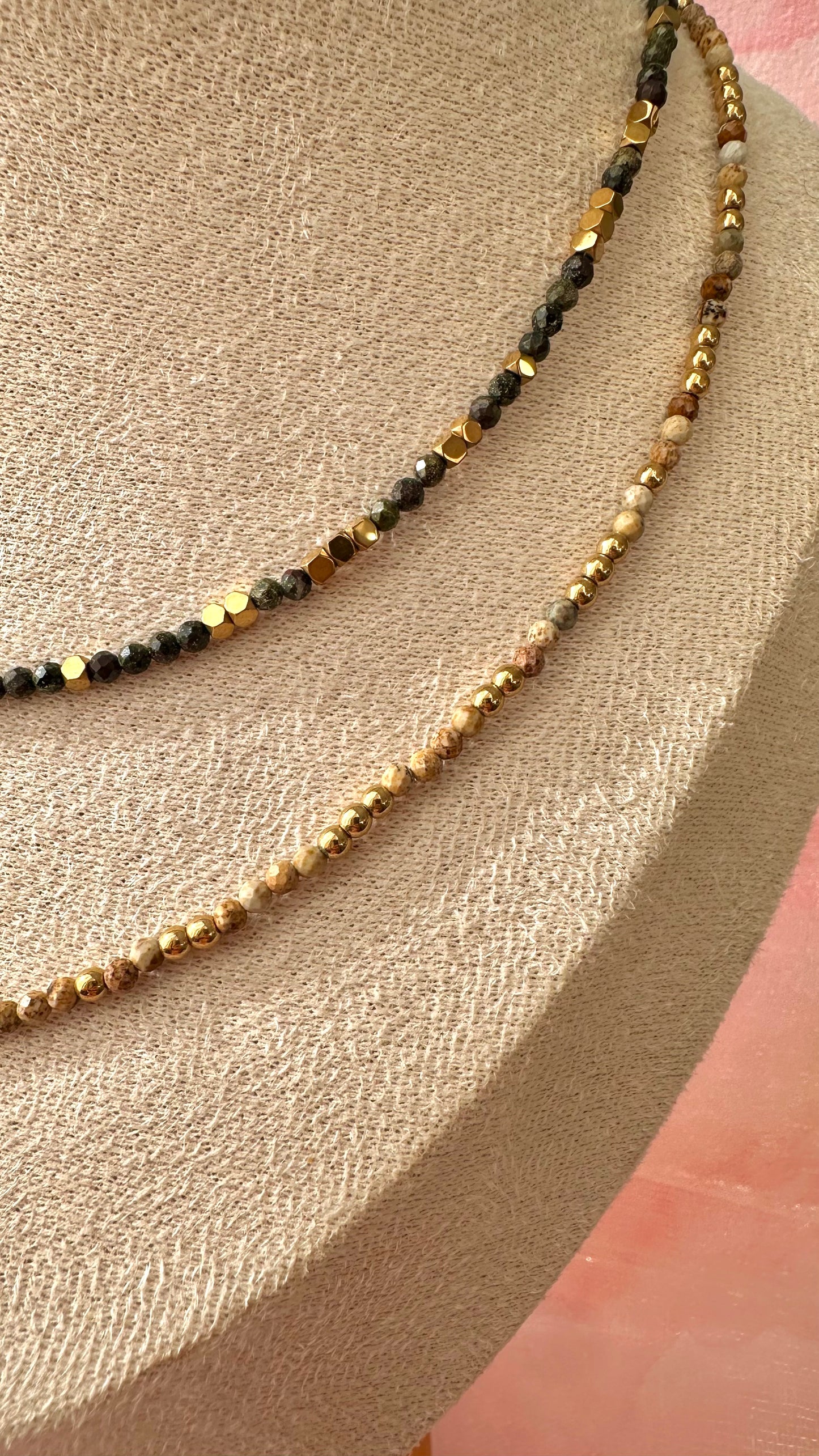 Collier pierre semi précieuse