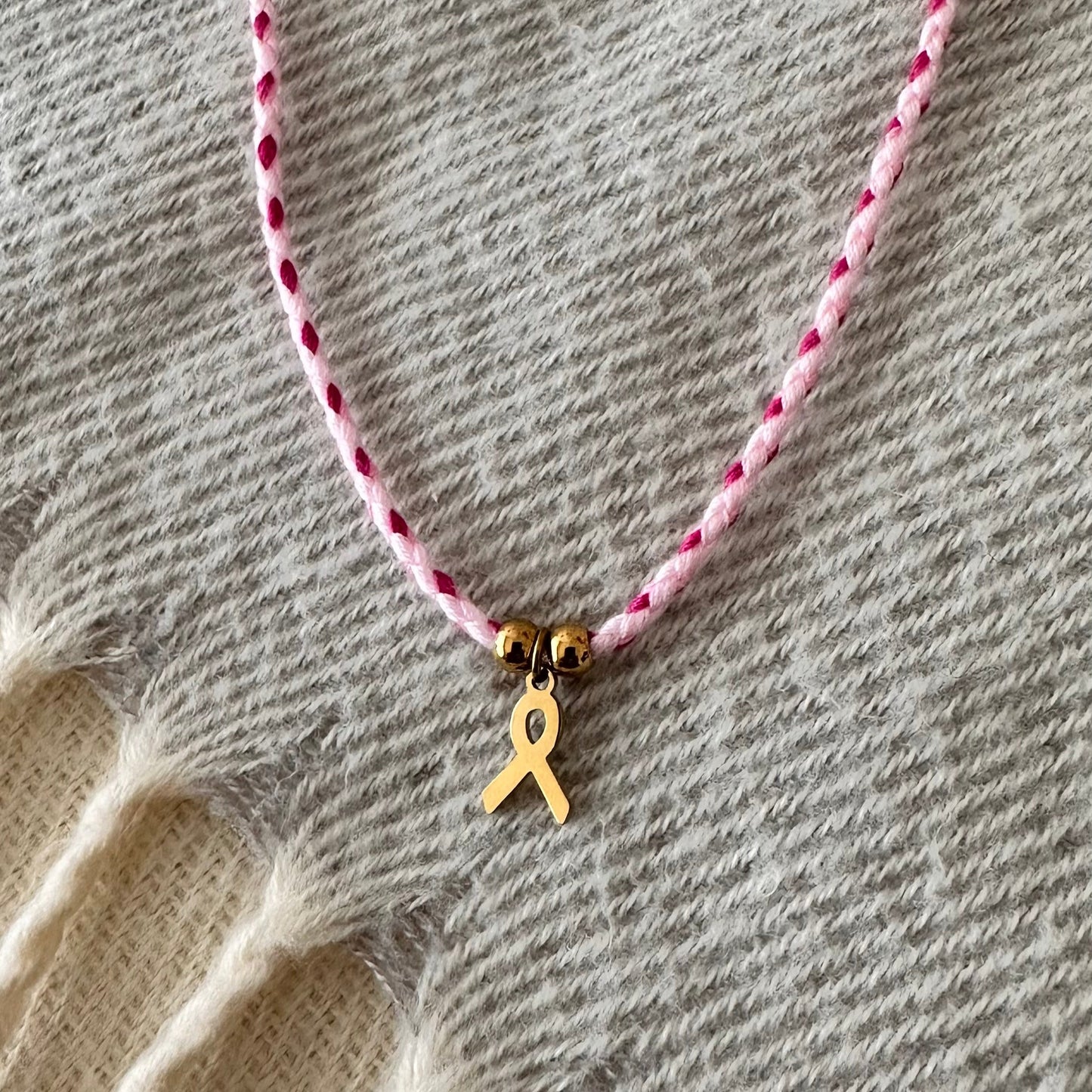 Collier Octobre Rose