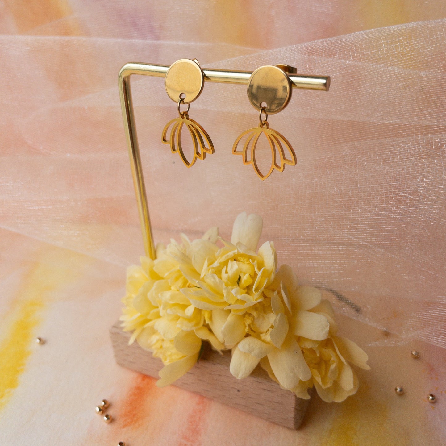 Boucles pendant acier inoxydable