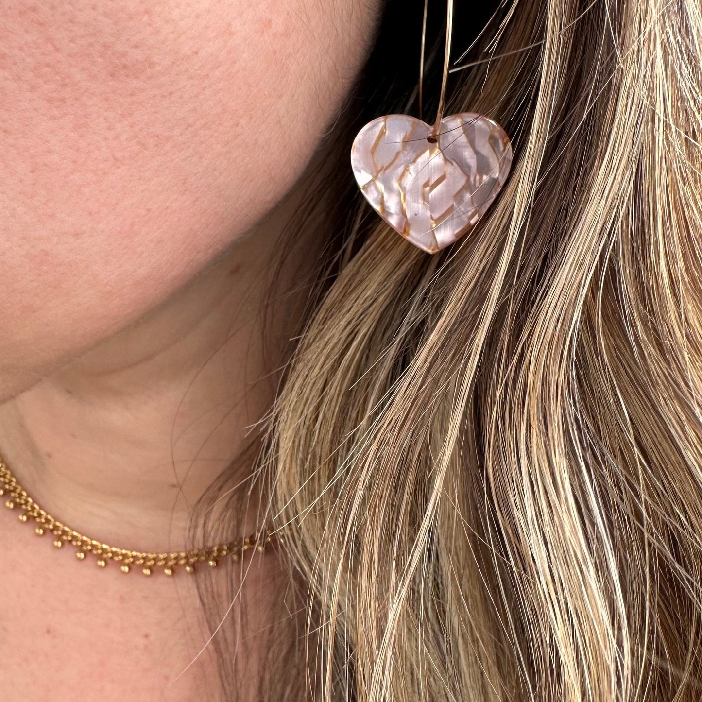 Collier chaine boules