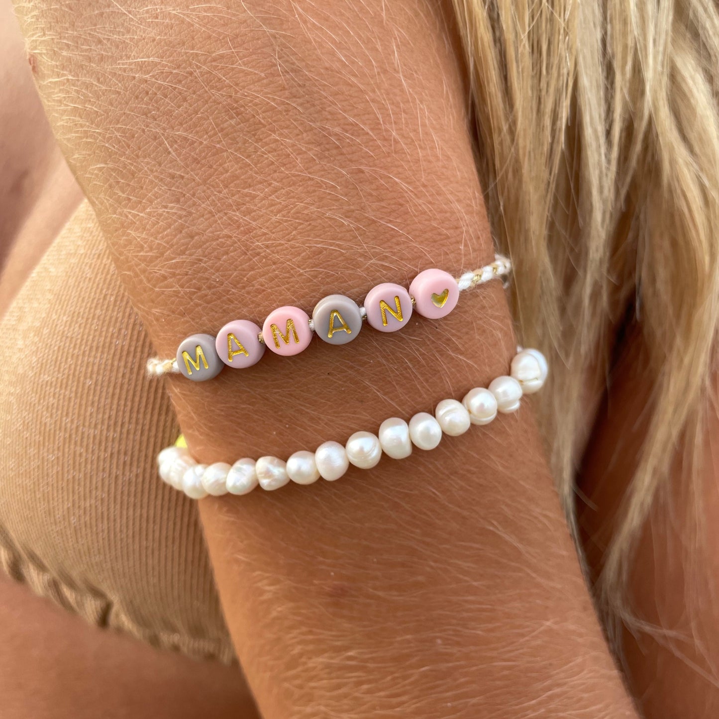 Bracelet fil personnalisé
