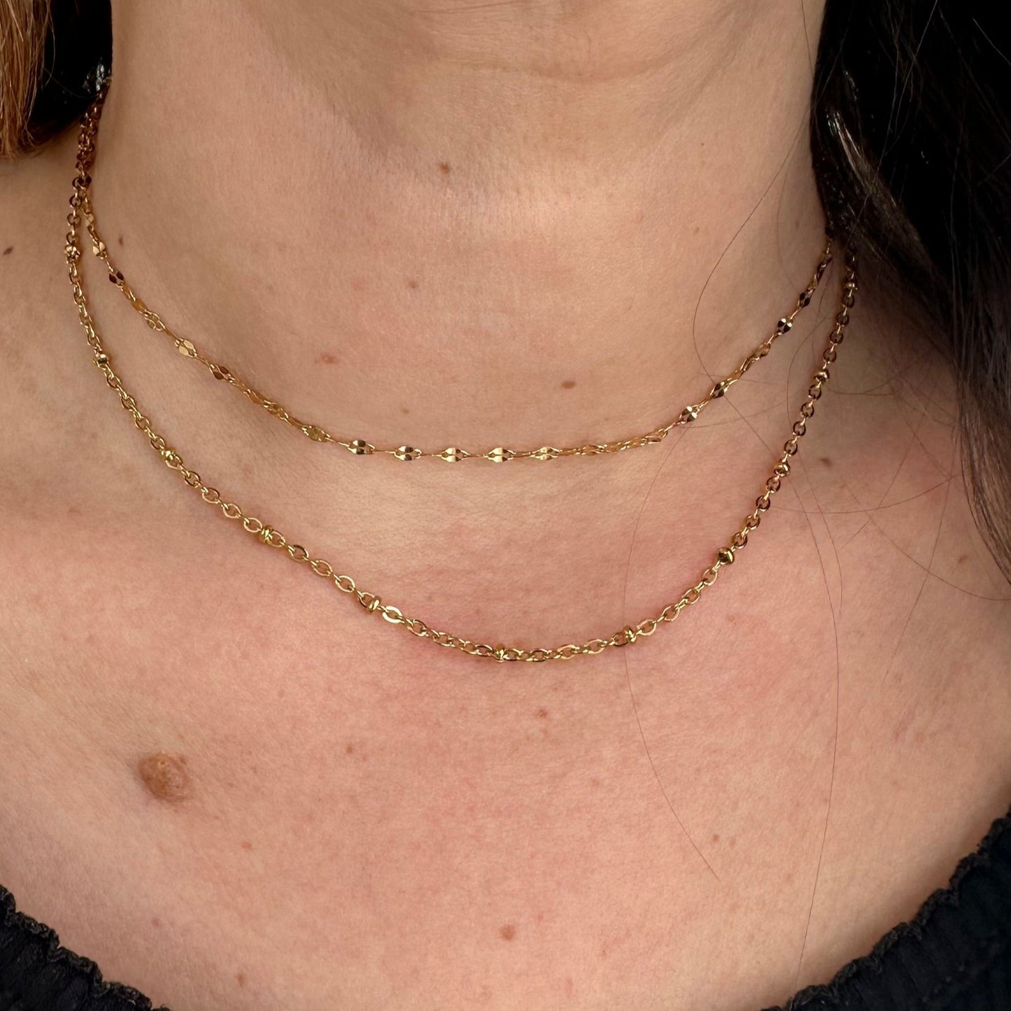 Collier double rang