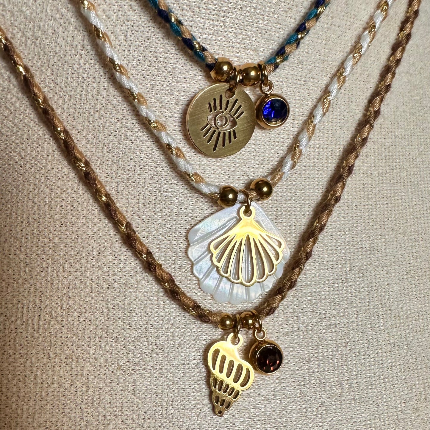 Collier cordon été