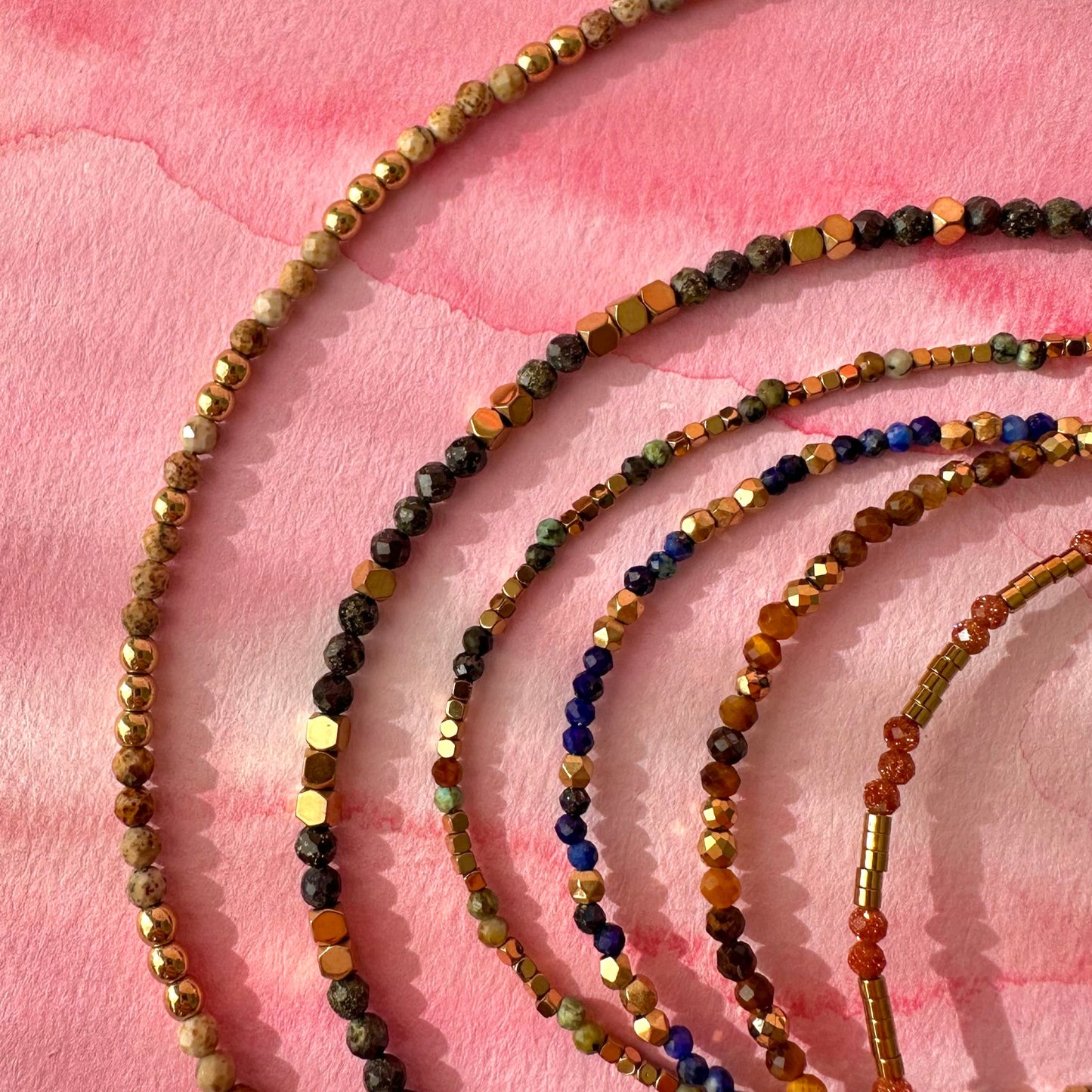 Collier pierre semi précieuse