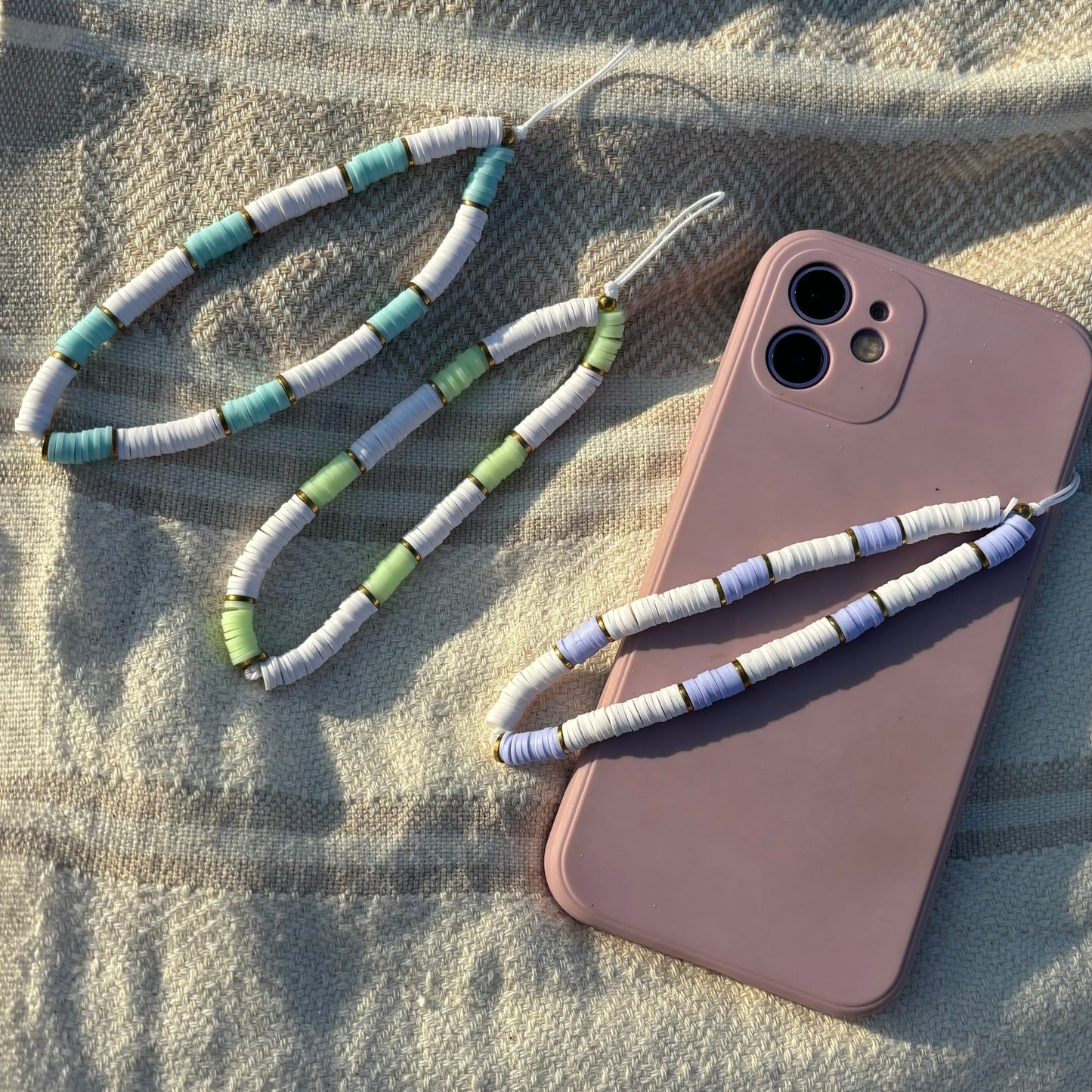 Grigri de téléphone pastel