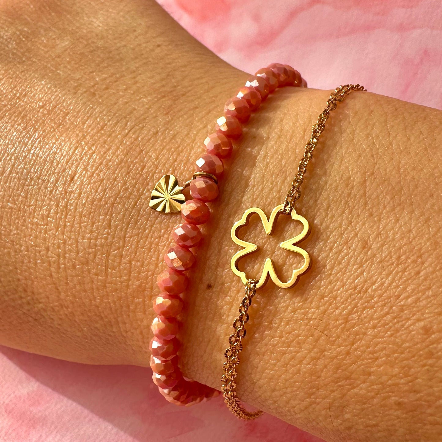 Bracelet perles cristal