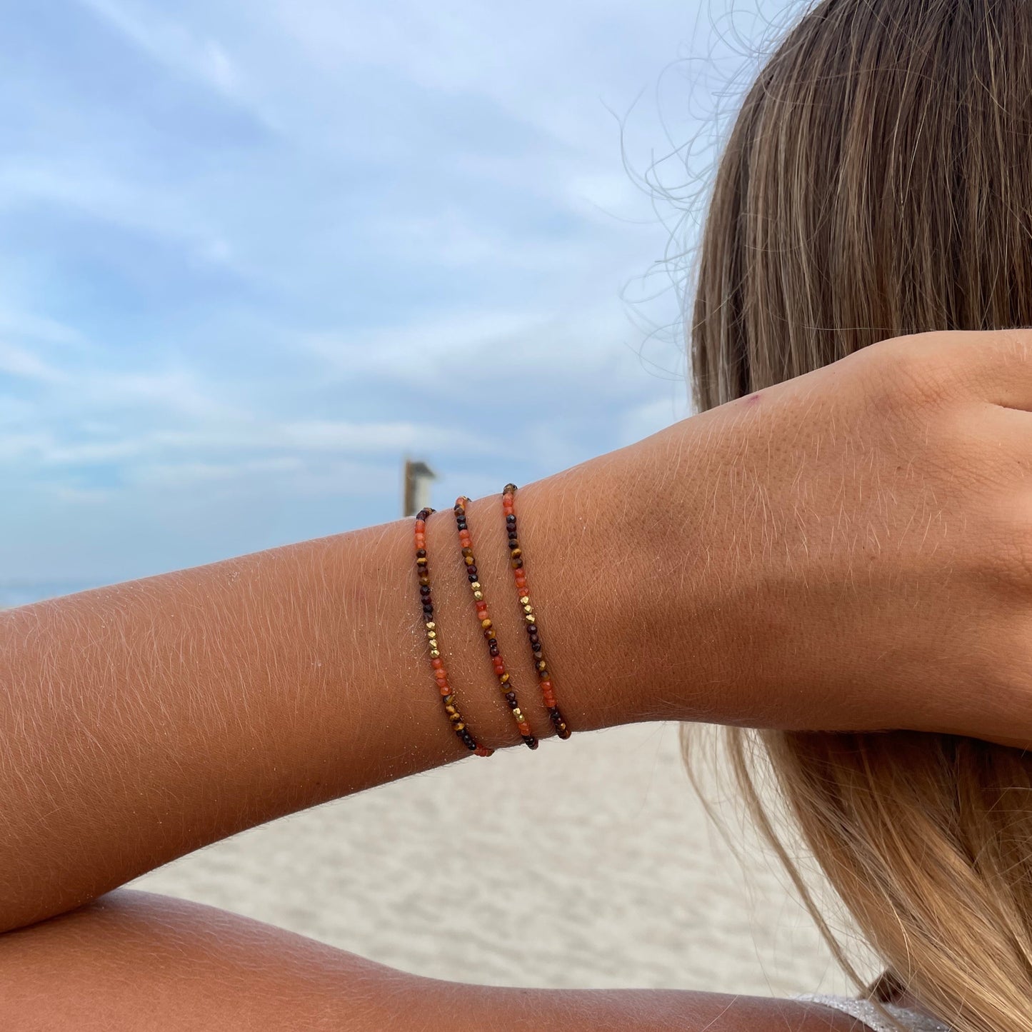 Bracelets manchette 3 rangs