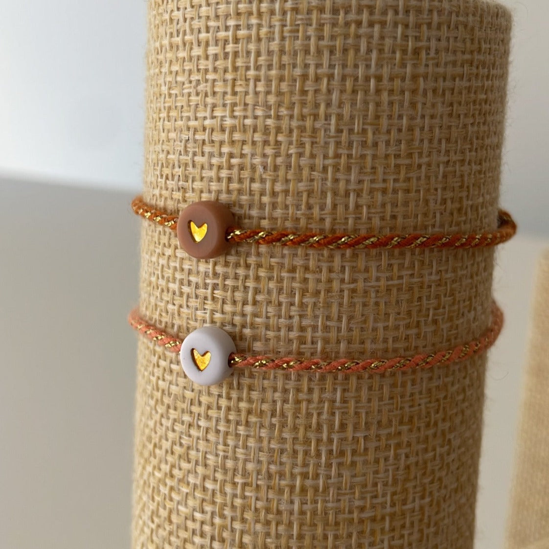 Bracelet fil coeur