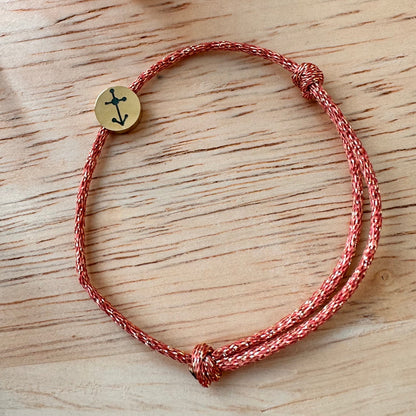 Bracelet astro cordon pailleté