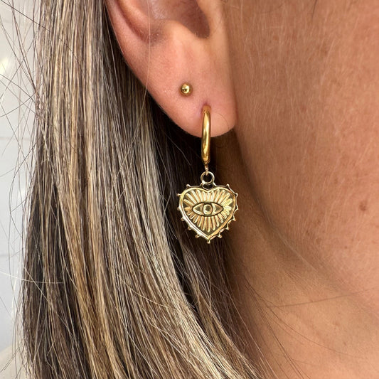 Boucles coeur mystique