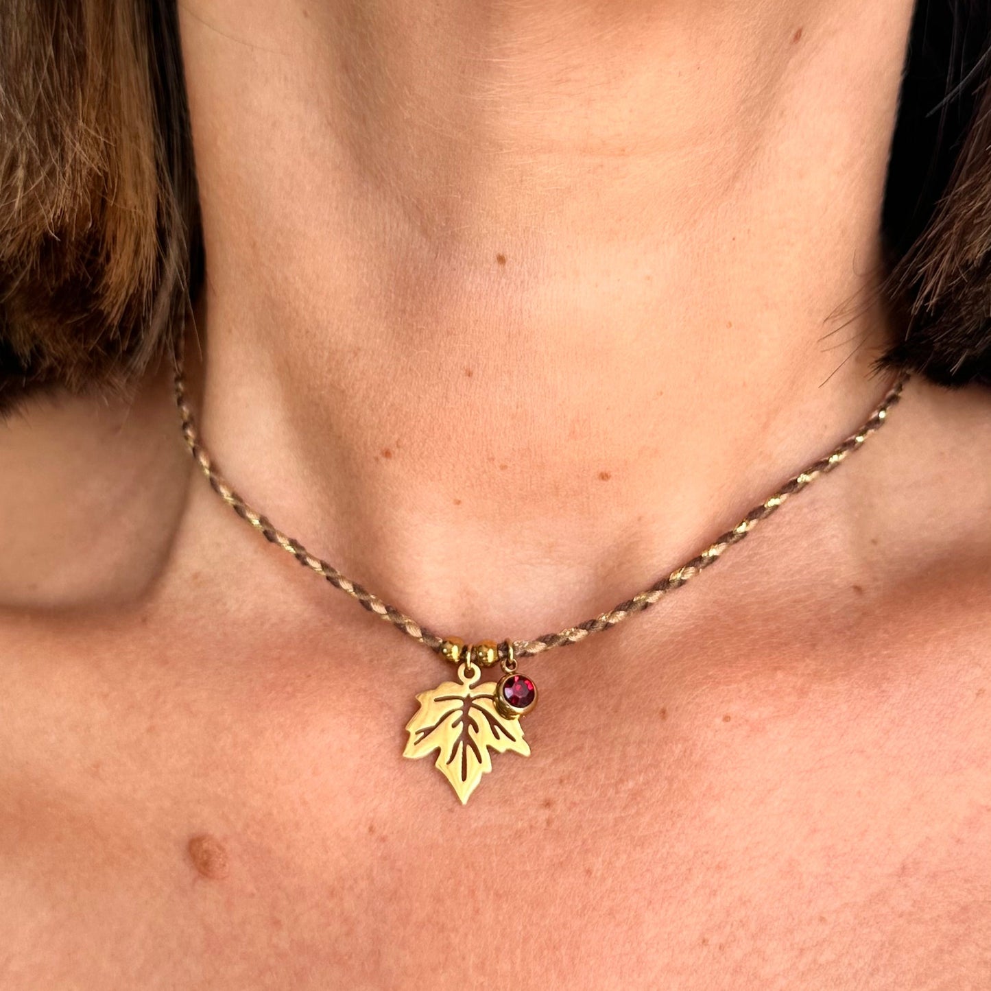 Collier cordon automne
