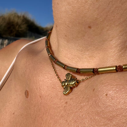 Collier abeille