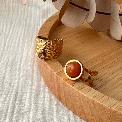 Bague pierre naturelle