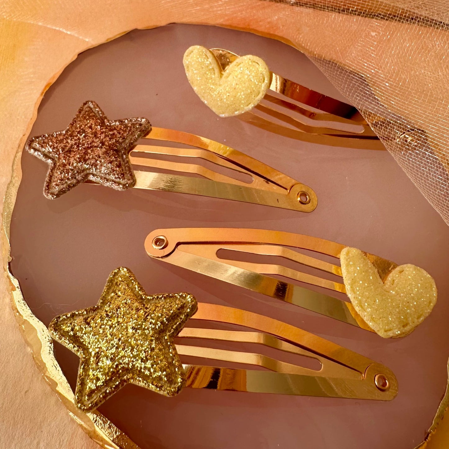 Petites barrettes clip