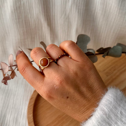 Bague pierre naturelle