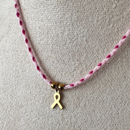 Collier Octobre Rose