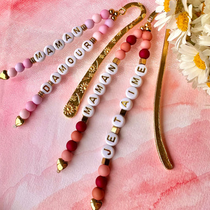 Marque Page perles rondes