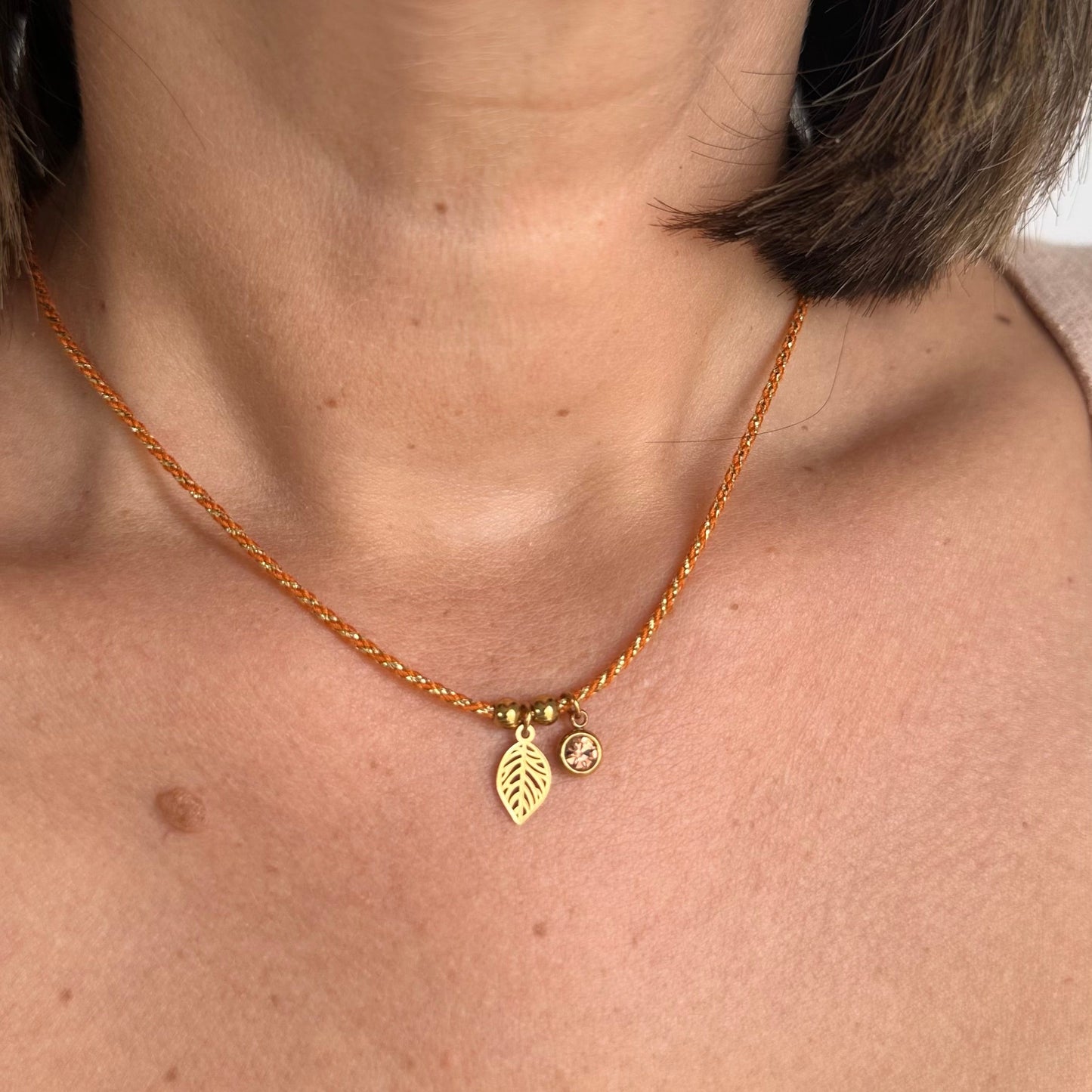 Collier cordon automne