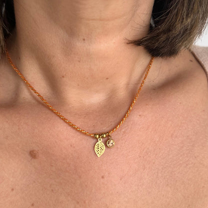 Collier cordon automne