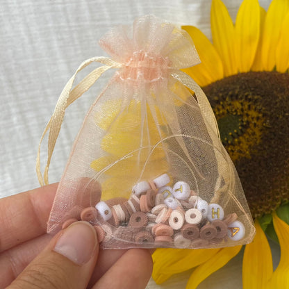 Kit DIY bracelet personnalisé en perle heishi