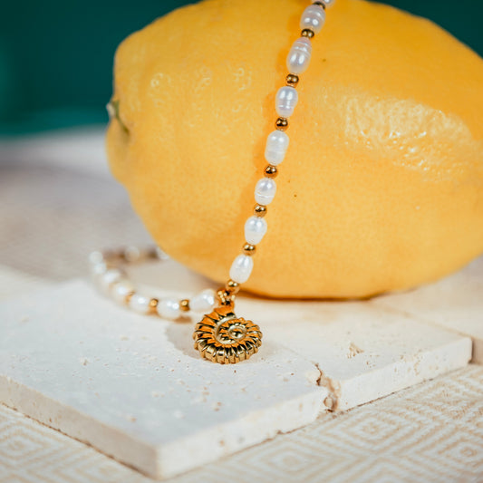 Collier perles d'eau douce