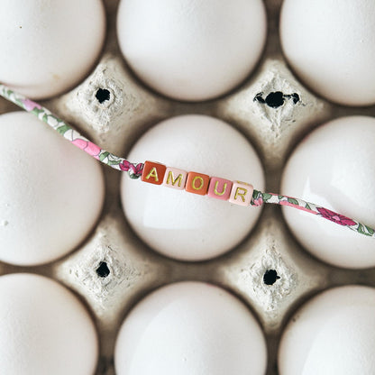 Bracelet message liberty