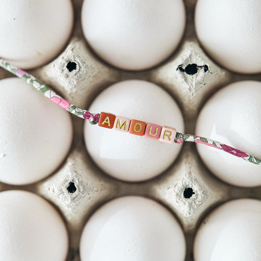 Bracelet message liberty